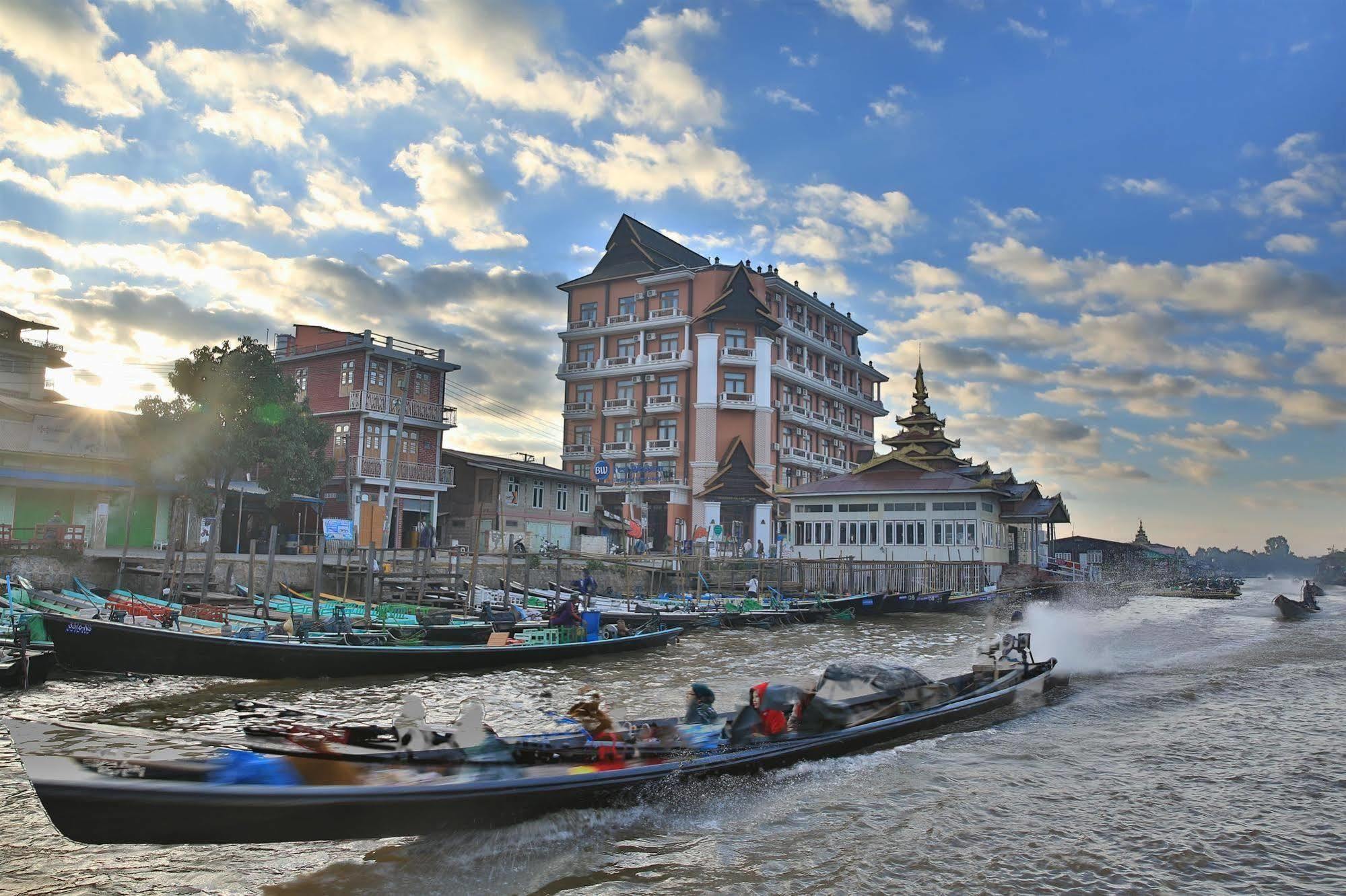Thousand Island Hotel Inle Lake Экстерьер фото